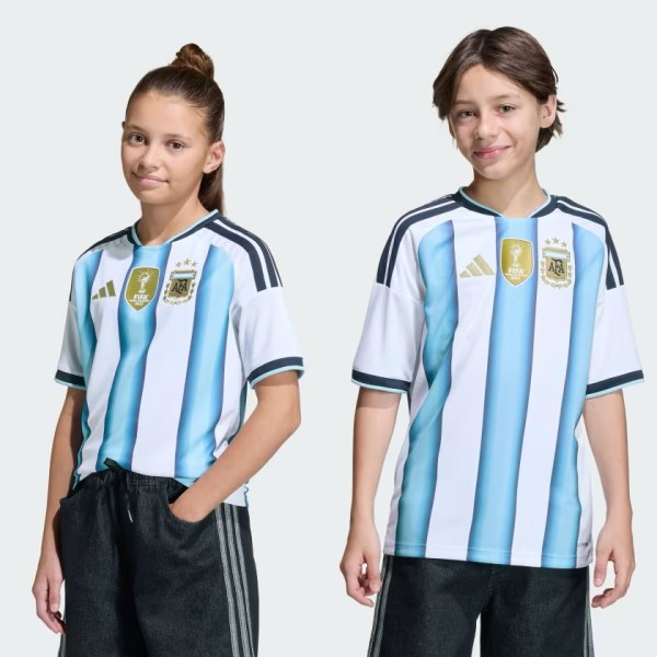 Argentina 2026 Home Authentic Kids (Name/No. Customizable)