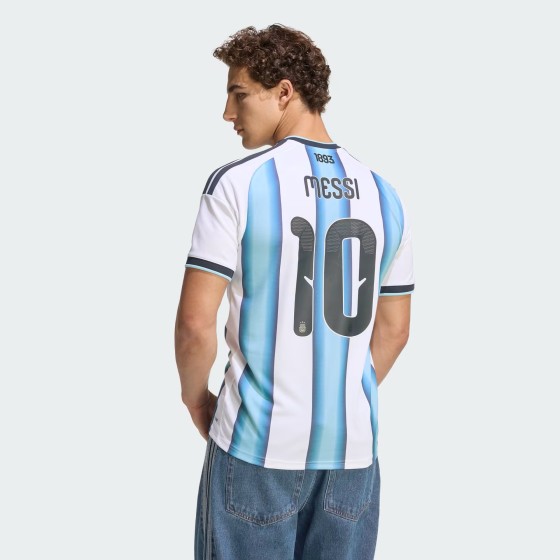 Argentina 26 Home Messi 10 Fan