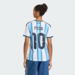Argentina 26 Home Messi 10 Women's Fan Jersey