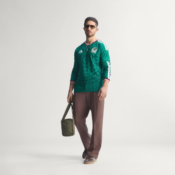 Mexico 26 Home LS Men's Authentic (Custom)