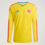 Maglia Colombia 2026 Home Edizione Giocatore Manica Lunga (Personalizzabile)