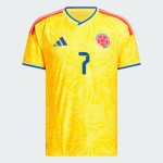 Camisola Colômbia 2026 Home Edição Jogador (Personalizável)