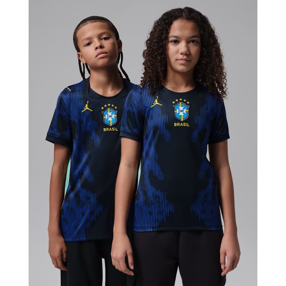 Brazil 26 Away Kids Fan Jersey (Customizable)